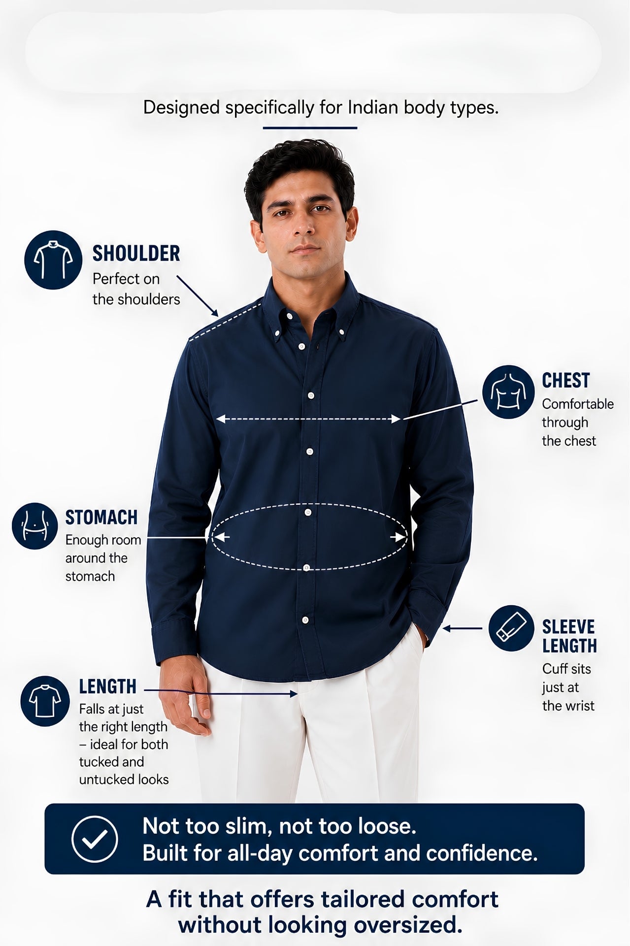 Indian Regular Fit Shirts
